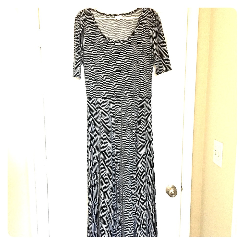 LulaRoe Ana Maxi Dress. Only worn a few times.